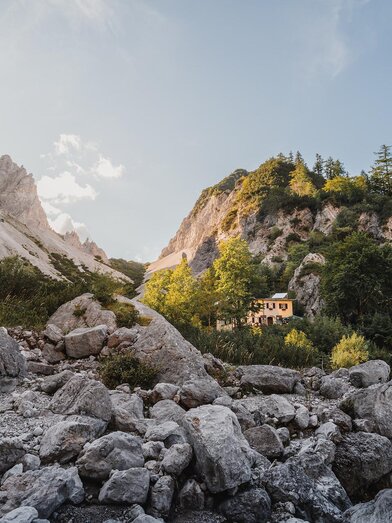 Haindlkarhütte in der Hochtorgruppe | © TV Gesäuse | Christoph Lukas | © TV Gesäuse