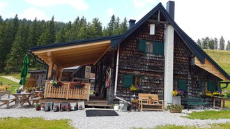 Halterhütte auf der Rotsohlalm