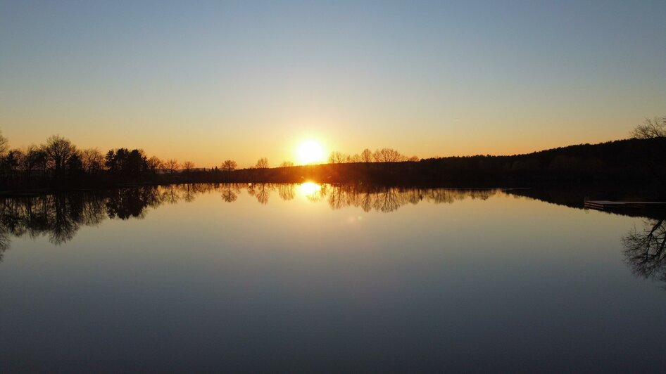 Harter Teichschenke_Sonnenuntergang_Oststeiermark | © Familie Wurzer