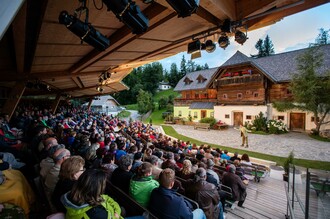 Huabn Theater_Bühne_Oststeiermark | © Brandluckner Huabn Theater