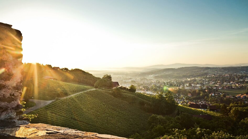 Blick auf Deutschlandsberg | © Lupi Spuma