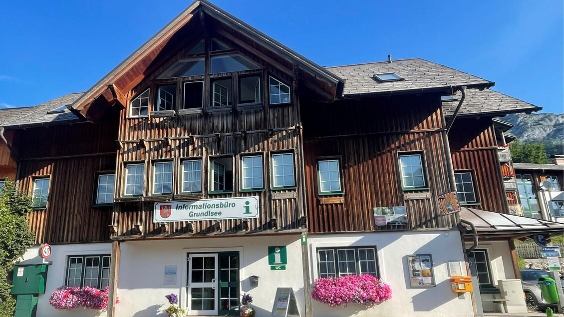 Aussenansicht, Sommer, Infobüro Grundlsee | © TVB Ausseerland