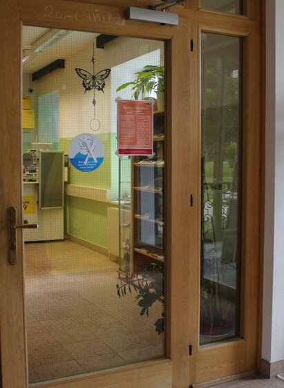 Informationsbüro, Altaussee, entrance | Viola Lechner | © Viola Lechner