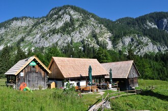 Johnsleitnerhütte in Gnanitz, Tauplitz | © Johnsleitnerhütte