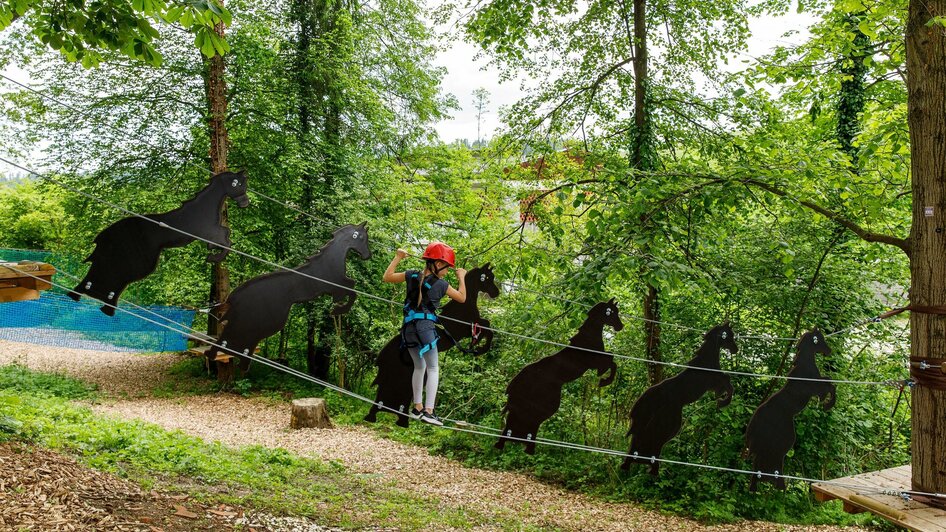 Kletterpark  Lipikrax  Köflach, Kinderparcours | © Kletterpark Piber Eddy Aldrian