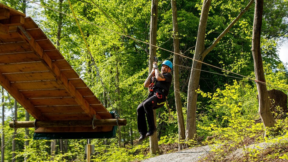 Kletterpark  Lipikrax Köflach, Flying Fox