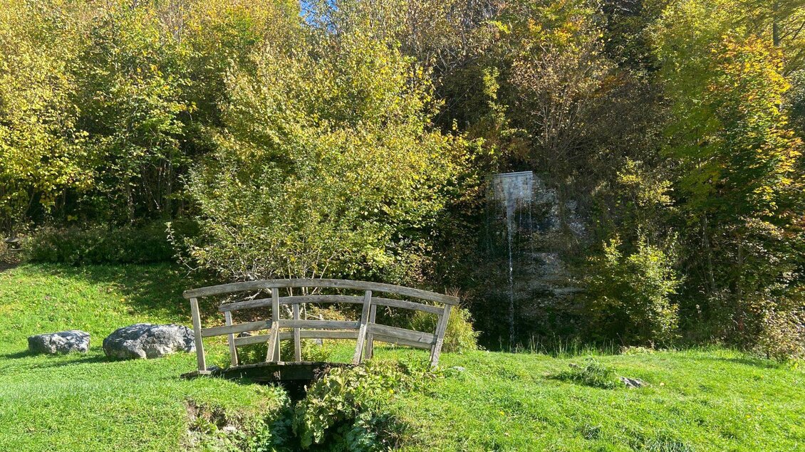 Kurpark, Bad Aussee, Wasserfall | © TVB Ausseerland Salzkammergut/Jana Grill