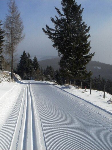 Langlaufloipe Rabl-Kreuz_Spur_Oststeiermark | © Rabl-Kreuz Hütte | Marietta Püringer | © Rabl-Kreuz Hütte