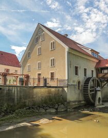 Ottersbachmühle mit Mühlenrad | © Foto De Monte | © Foto De Monte