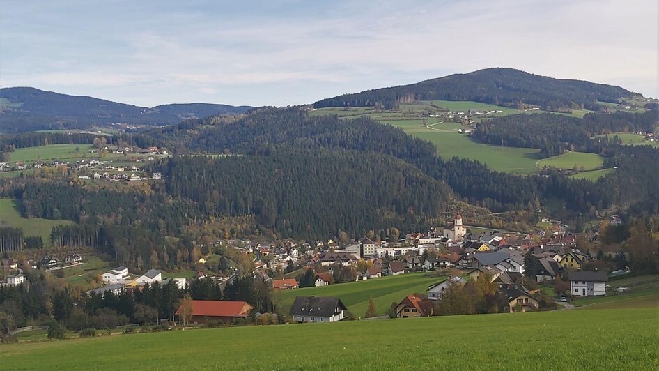 Ortsblick_Birkfeld_Oststeiermark | © Christa Pollhammer