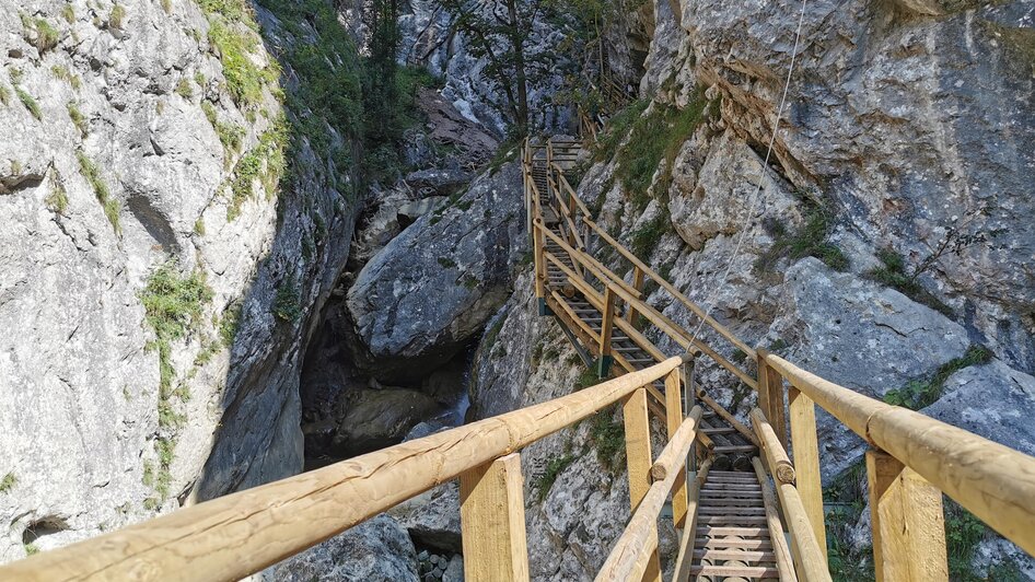 Bärenschützklamm_Leiter2_Oststeiermark | © Oststeiermark Tourismus