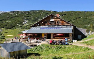 Pühringerhütte, Grundlsee, Aussenansicht | © Pühringerhütte