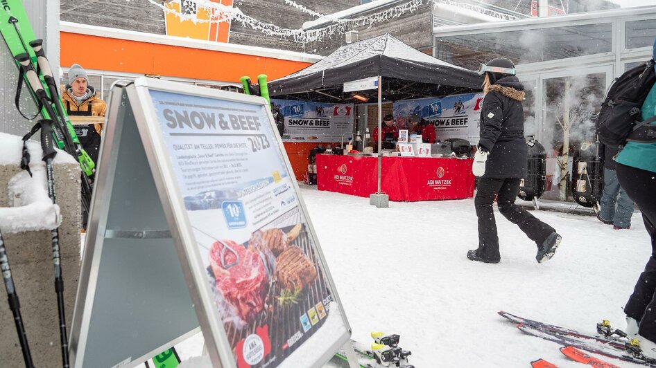 Kulinarische Schmankerln beim W11 | © snowandbeef.at
