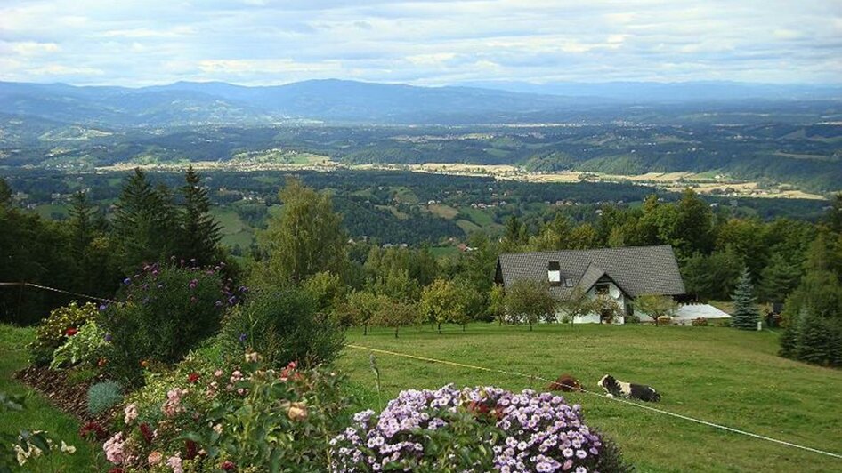 Panoramaschenke Tertinek Blick aufs Haus | © Panoramaschenke Tertinek | Fam. Tertinek