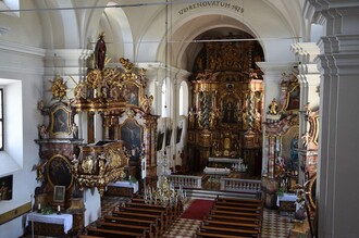 Salvator church Breitenfeld interior view | © Thermen- & Vulkanland
