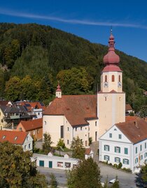 Parish church Anger_exterior view_Eastern Styria | Robert Hahn | © Tourismusverband Oststeiermark