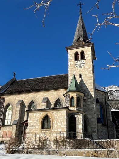 Pfarrkirche Grundlsee, mit Schnee | © Sophie Eggenreitter | Sophie Eggenreitter | © Sophie Eggenreitter