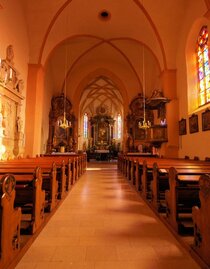 Church of Riegersburg interior view | © Thermen- & Vulkanland | © Thermen- & Vulkanland