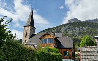 Pfarrkiche, Altaussee,  mit Loser | © Rabensteiner