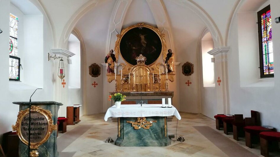 Altar der Pfarrkirche Tauplitz | © TVB Ausseerland Salzkammergut/Kolb