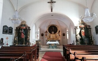 Pfarrkirche Tauplitz, Innenansicht | © TVB Ausseerland Salzkammergut/Kolb