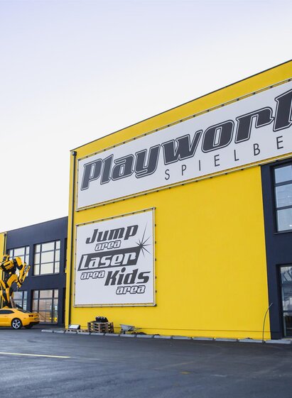 Playworld-Außenansicht-Murtal-Steiermark | Playworld Spielberg | © Playworld Spielberg