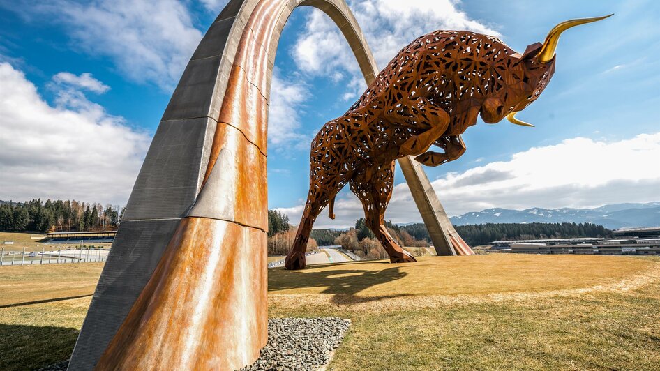 RedBullRing-Bulle-Frühling-Murtal-Steiermark | © Andreas Berr - Region Spielberg