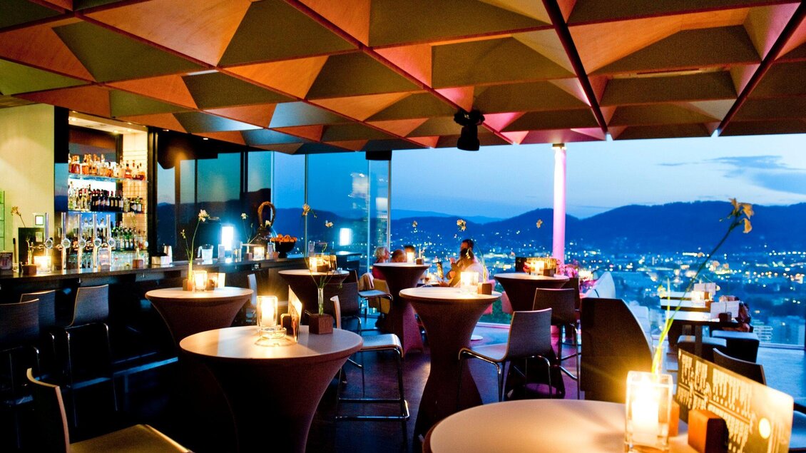 Restaurant Schlossberg - Skybar | © Schlossberg - Werner Krug