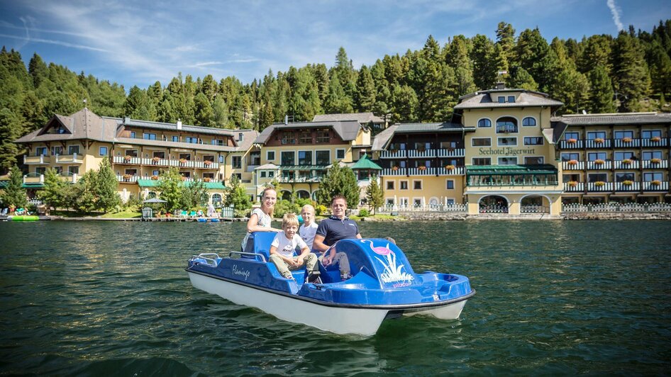 Außenansicht Sommer | © Romantik Seehotel Jägerwirt