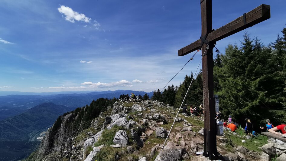 Rote Wand_Gipfelkreuz_3_Oststeiermark | © Tourismusverband Oststeiermark Rote Wand_Gipfelkreuz_3_Oststeiermark | © Tourismusverband Oststeiermark