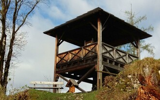 Ruine Pflindsberg, Altaussee, Aussichtsturm | © Petra Kirchschlager