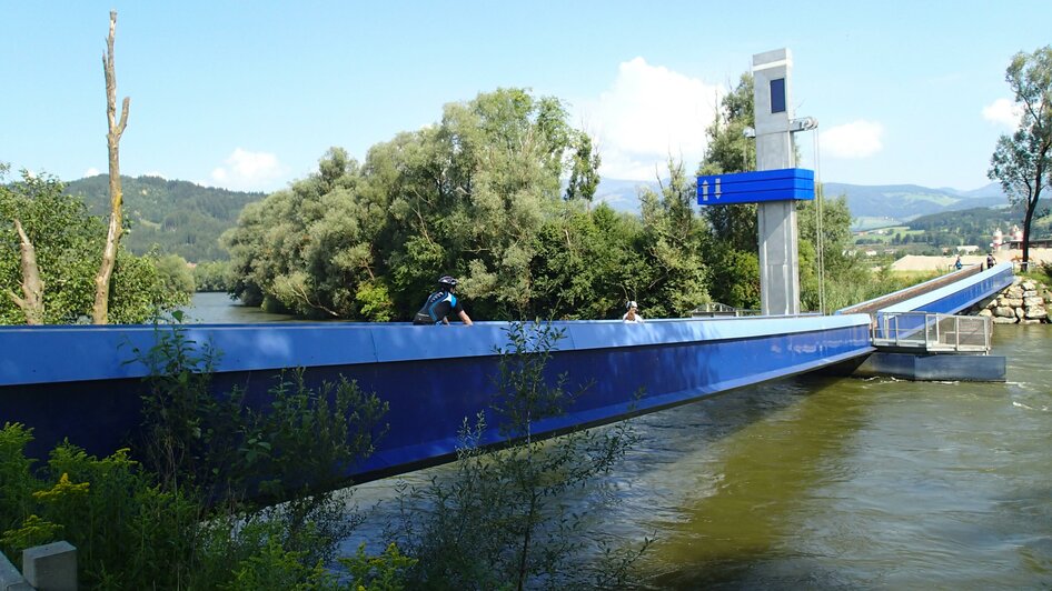 Floating bridge over the Mur - Impression #2.1