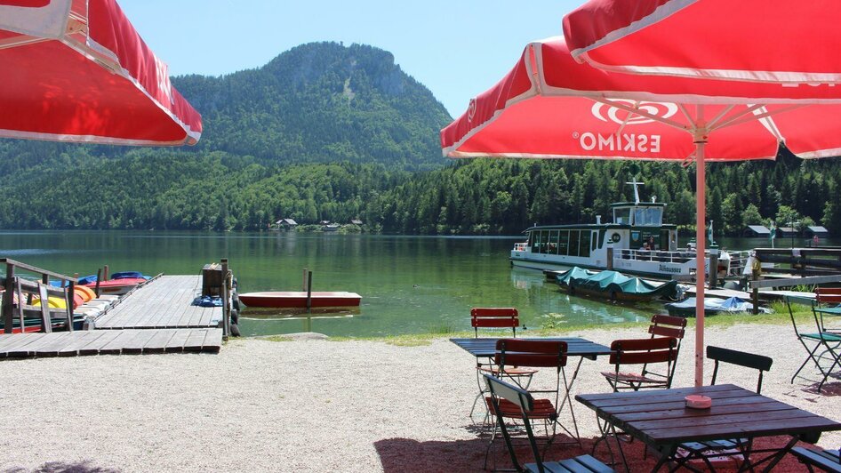 Seelounge, Altaussee, Terrasse | © Viola Lechner