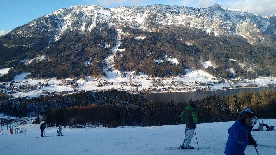 Skigebiet Zlaim, Grundlsee, Skifahrer | © Zlaim Lift/Franz Steinegger