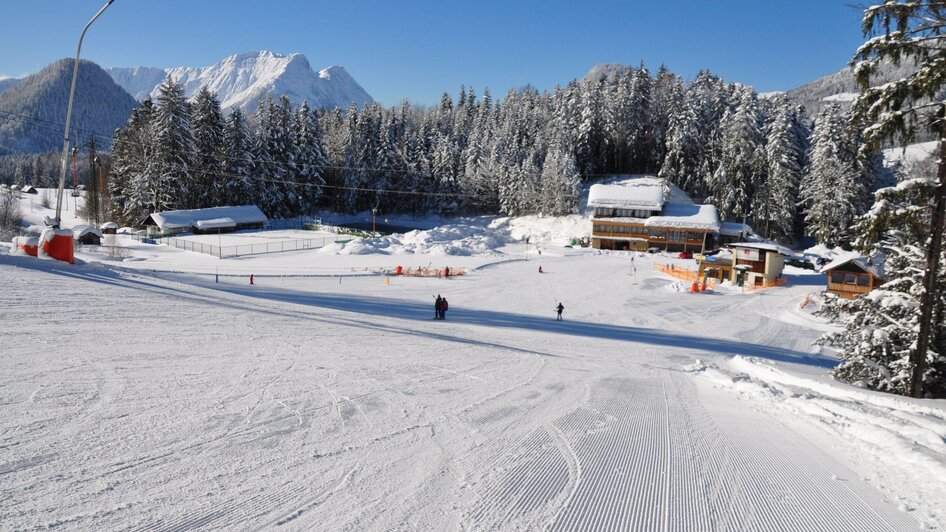 Skigebiet Zlaim, Grundlsee, Wintertag | © Zlaim Lift/Franz Steinegger