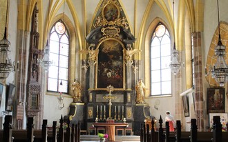 Stadtpfarrkirche, Bad Aussee, Altar | © TVB Ausseerland Salzkammergut - Lechner Viola