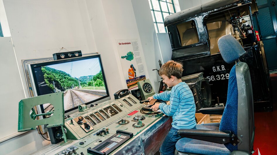Technisches Eisenbahnmuseum Fahrsimulator | © Mias Photoart