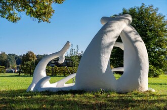 Skulptur im Thermenpark Bad Blumau | © Kurkommission Bad Blumau