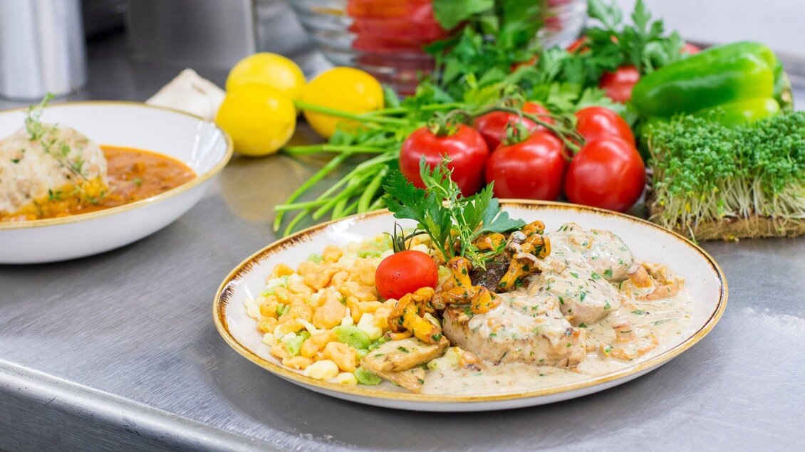 Urdlwirt - Mittagsmenü mit Eierschwammerl | © Urdlwirt Hotel - Restaurant