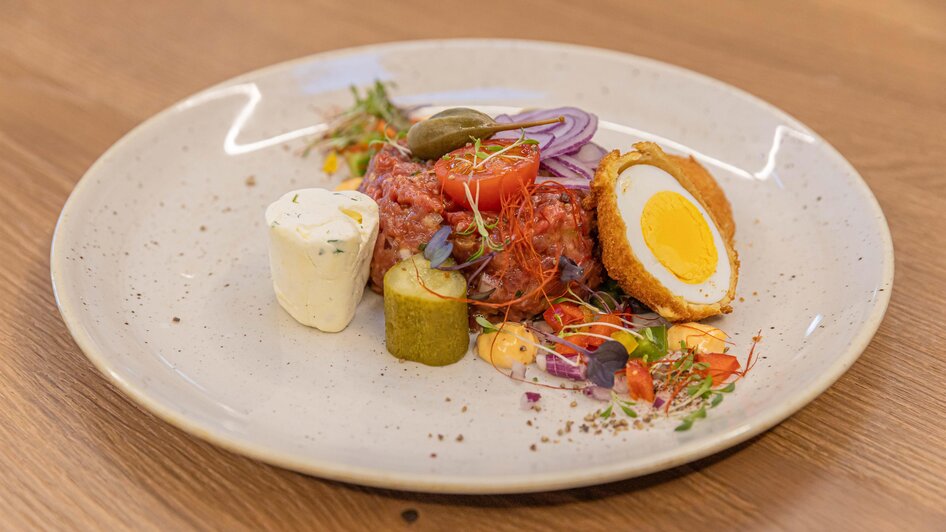 Urdlwirt - Vorspeise: Beef Tartare | © Urdlwirt Hotel -  Restaurant