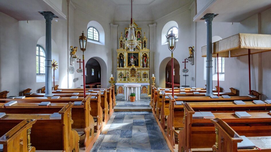 Wallfahrtskirche Maria Schönanger von innen | © Tourismusverband Murau