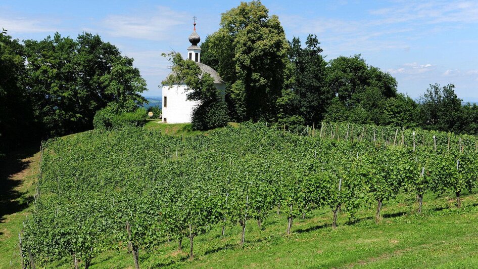 Kapelle und Lage Schlosskogel | © Schloss Kapfenstein