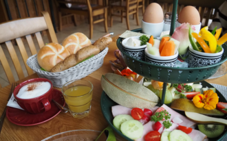 Wiesencafe Zloam, Grundlsee, Frühstück | © Tourismusverband Ausseerland