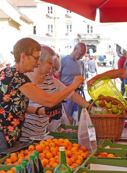 Wochenmarkt Bruck | Stadtgemeinde Bruck/Foto: Maili | © Stadtgemeinde Bruck/Foto: Maili