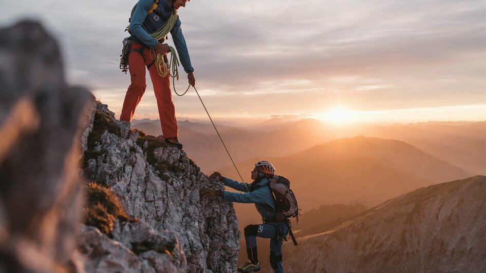 Geführte Bergtour mit Rene Guhl | © Stefan Leitner