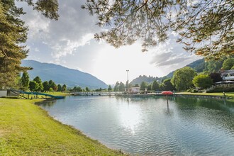 Beliebter Badesee in Lassing | © Thomas Sattler