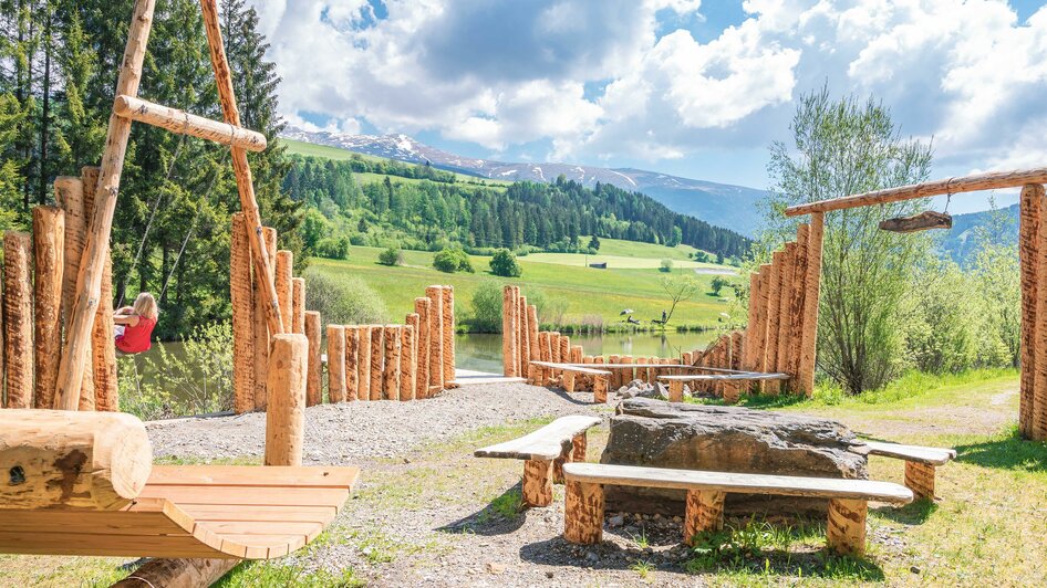 Erlebnismeile rund um den Badesee | © Naturpark Zirbitzkogel-Grebenzen