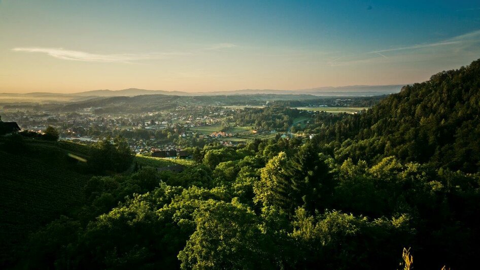 Ausblick von der Burg nach Deutschlandsberg | © Schilcherland Steiermark