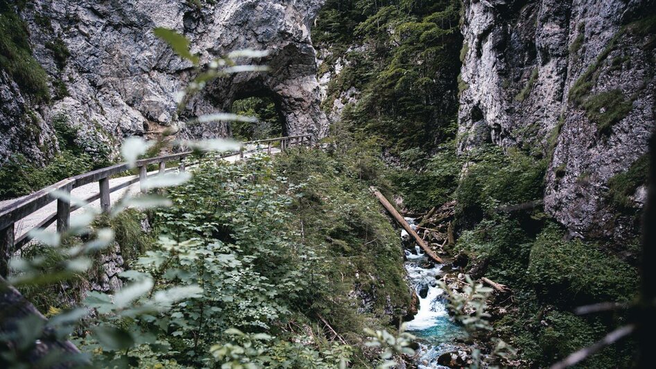 Durch die Teufelsklamm auf der Almrunde | © Thomas Sattler