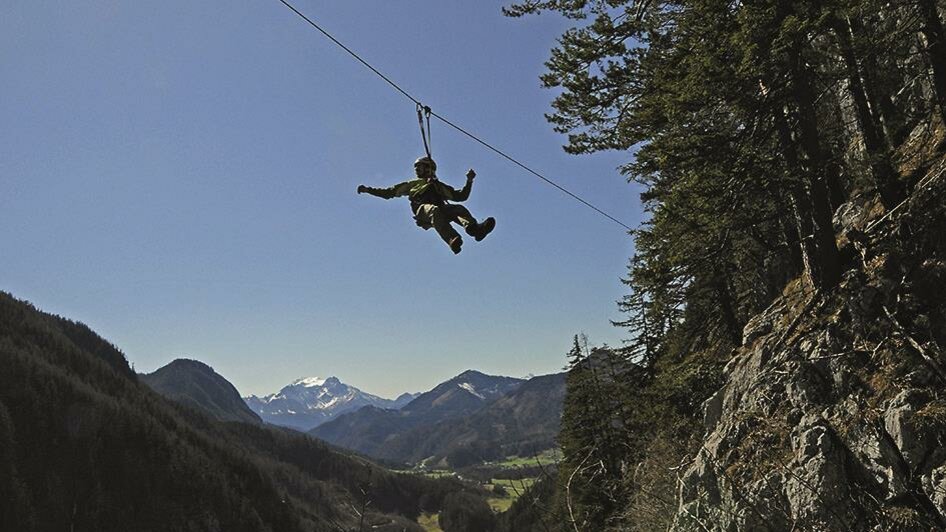 Adrenalinkick Hochseilgarten | © Klaus Hausl